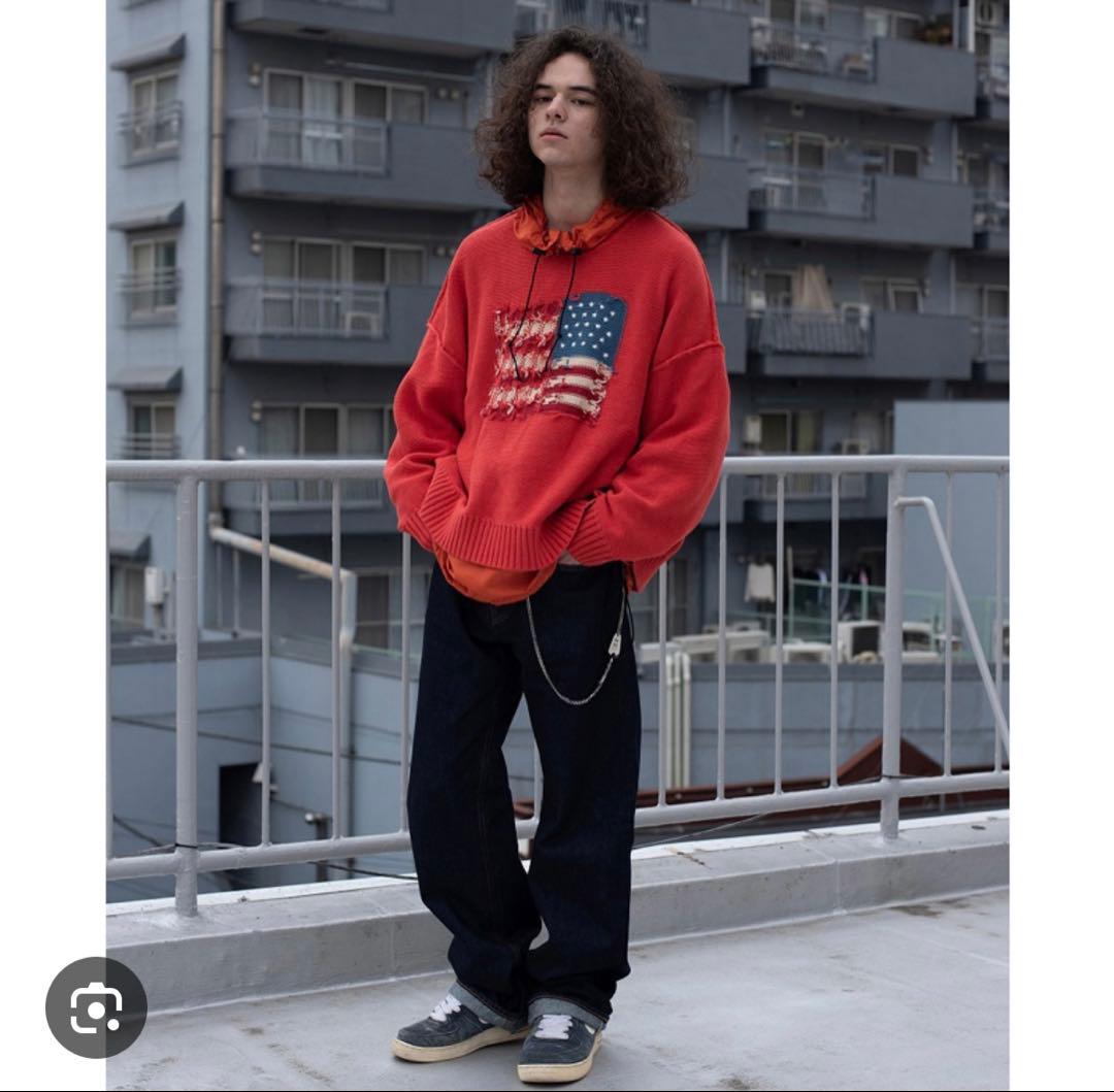 トップス DAIRIKU 19aw Inside Out America Knit