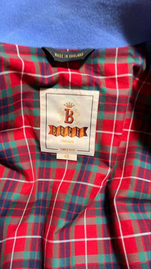 バラクータ G9 BARACUTA ブルー (美品)