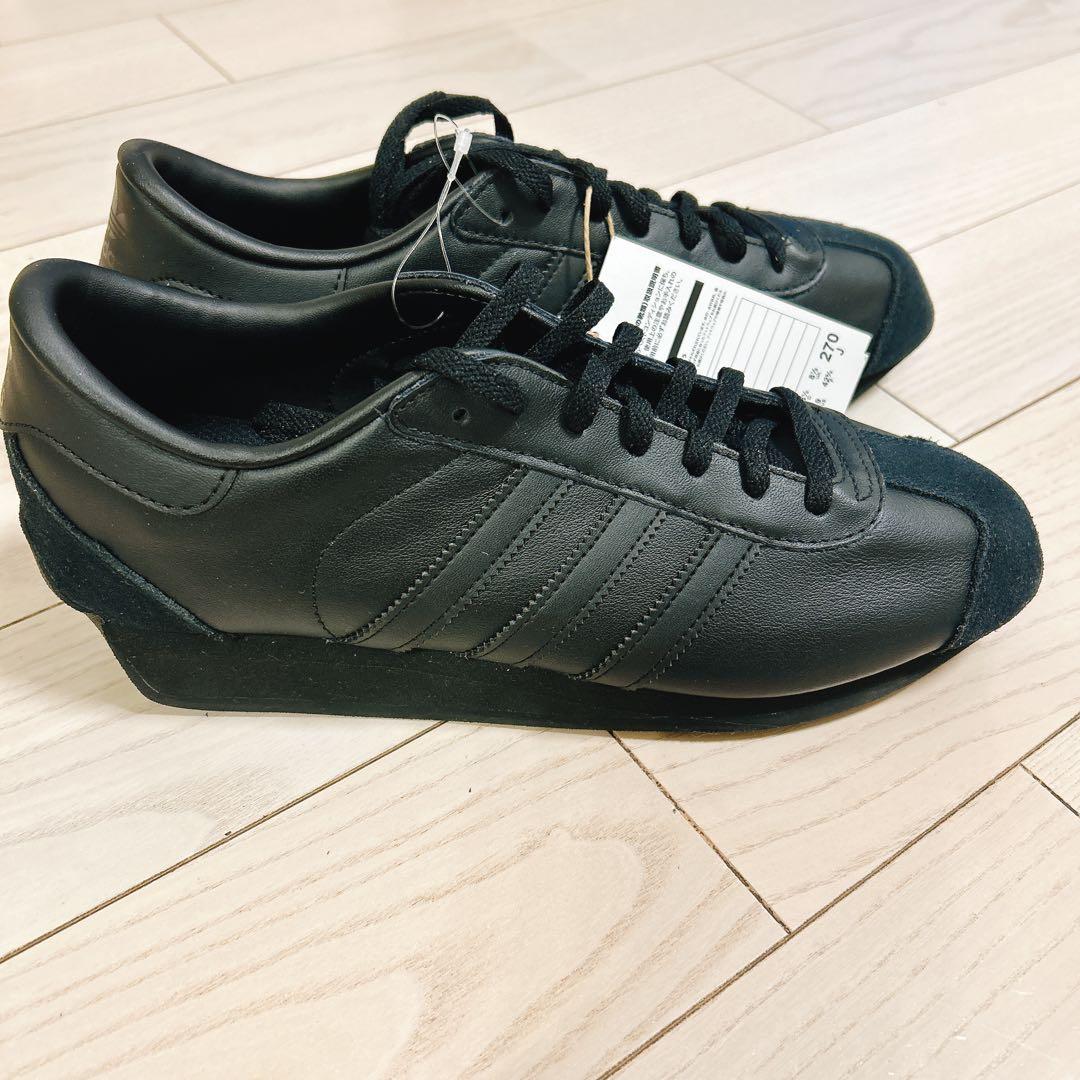 新品 adidas COUNTRY II コアブラック JH5583 27cm
