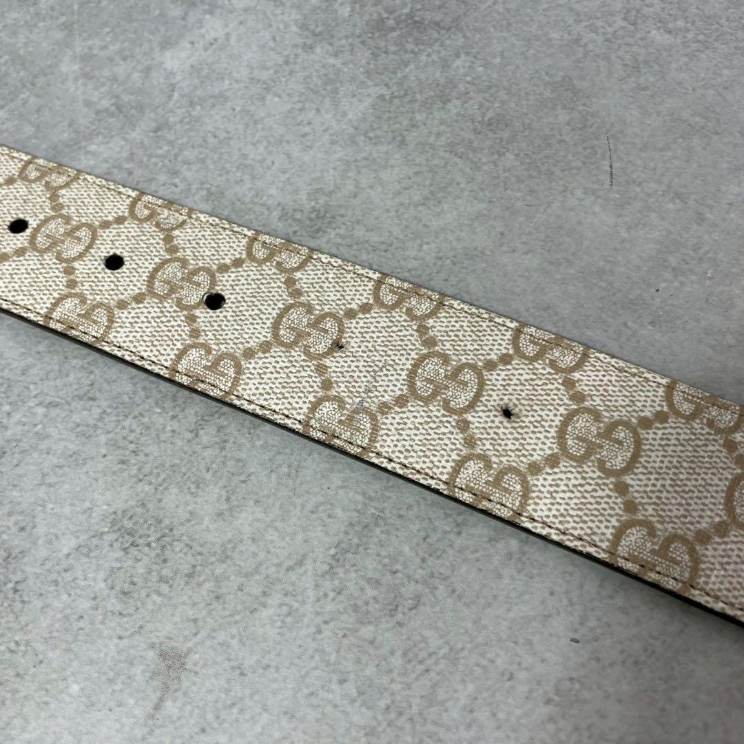 いぶき✨ GUCCI ベルト GGスプリーム インターロッキング デカロゴ