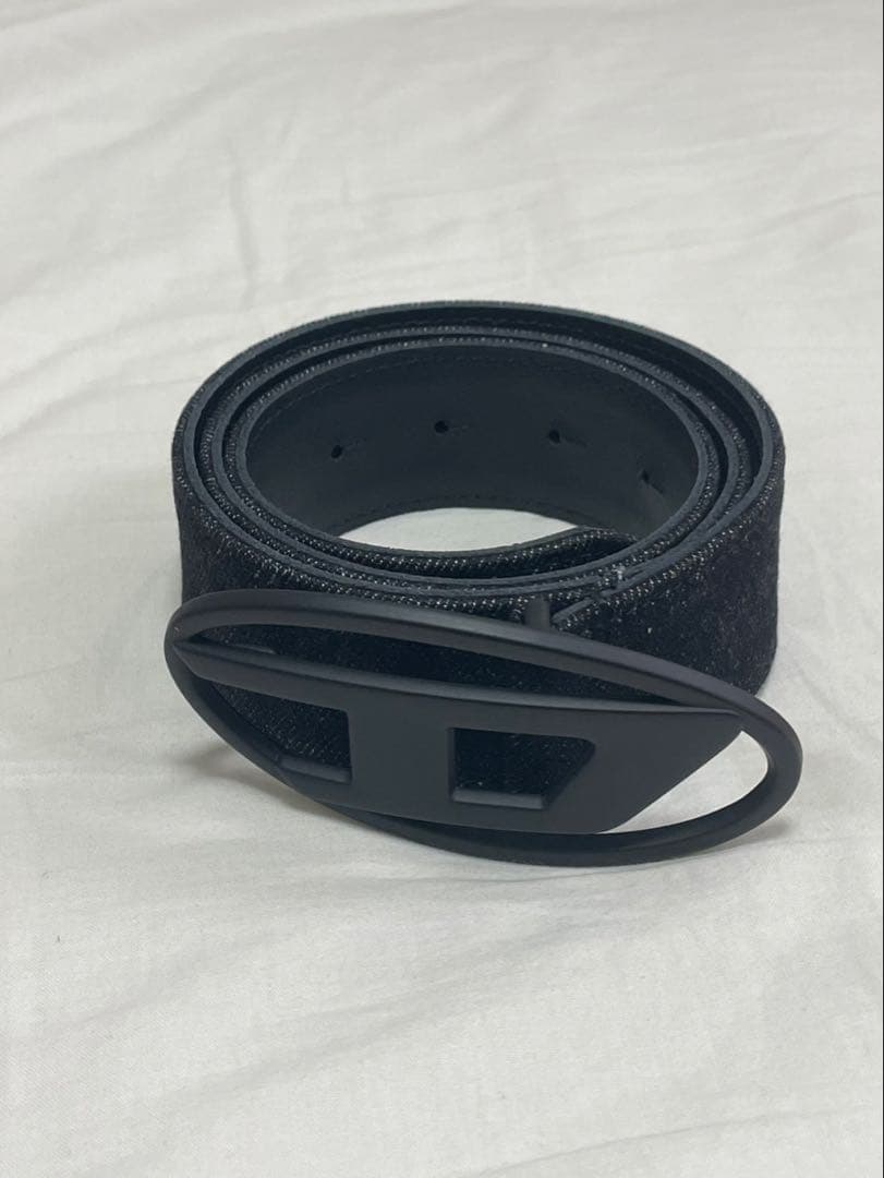 DIESEL ブラック ベルト 80/32 専用袋付き