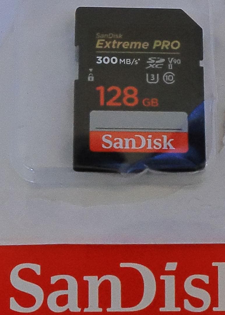 美品　SanDisk Extreme PRO 　128GB ,高速300MB