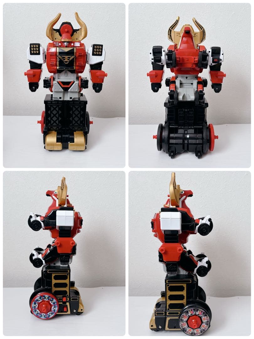 侍戦隊シンケンジャー 侍合体シリーズセット 兜 舵木 虎 烏賊 海老 牛 提灯