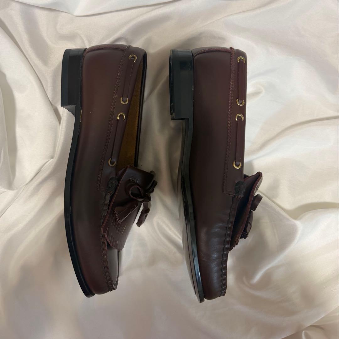 REGAL タッセルローファー　キルト　レザー　ブラウン