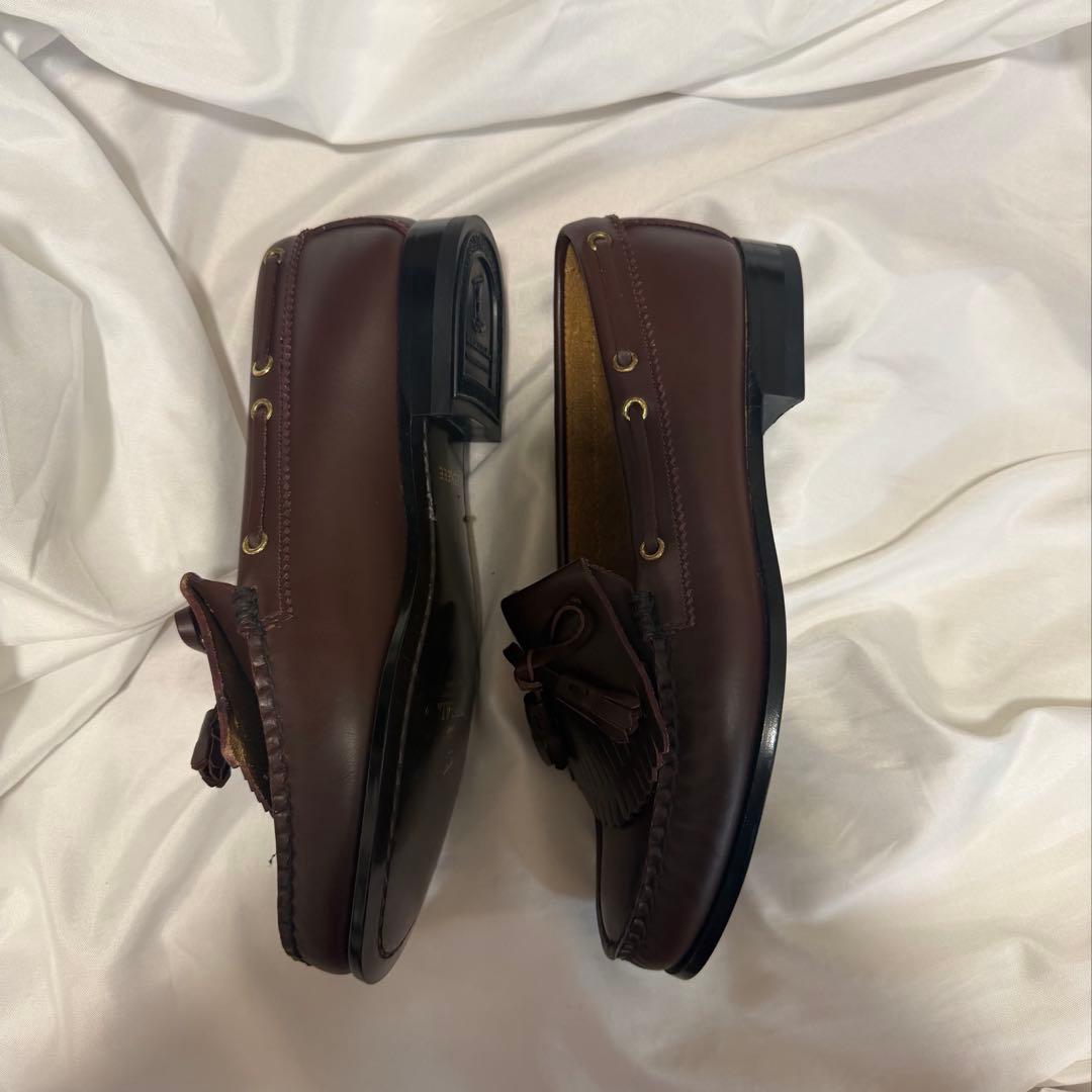 REGAL タッセルローファー　キルト　レザー　ブラウン