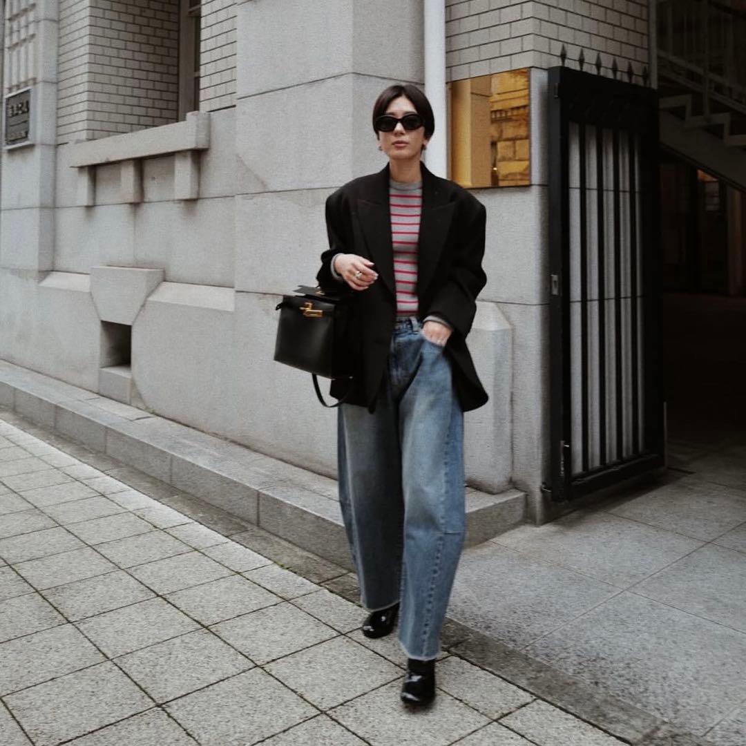 MACHATT マチャット　カーブデニム　36