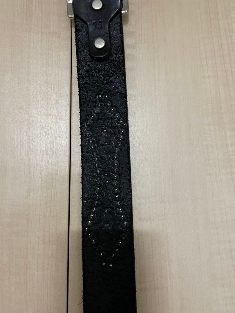 【最終価格】HTC RATS レザー ベルト スタッズ ピーナッツ コラボ