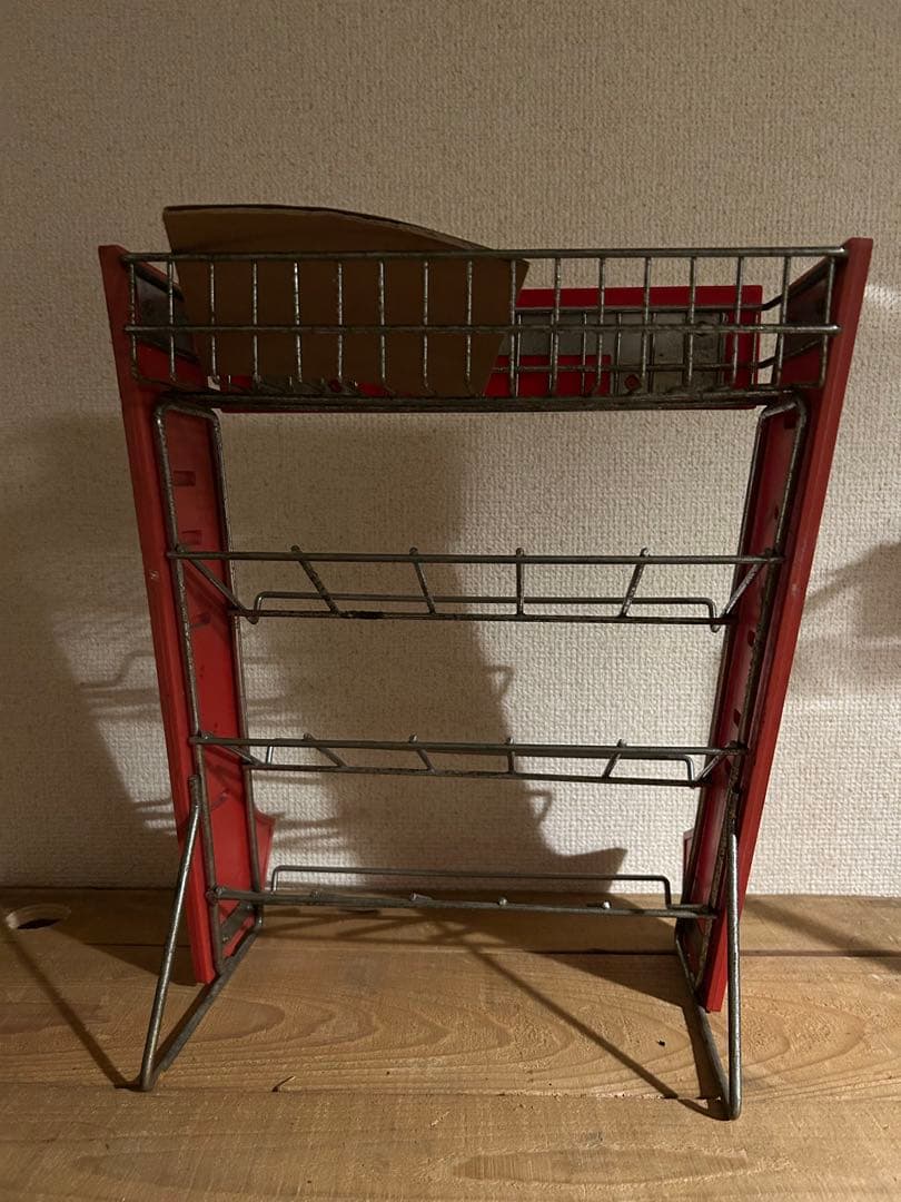 超希少　LOTTE ディスプレイラック 赤 3段式　非売品　 ※期間限定値下中