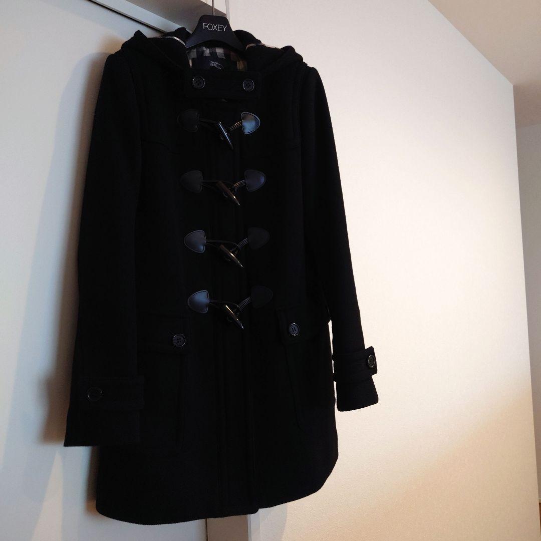 バーバリー ダッフルコート ブラック 38サイズ