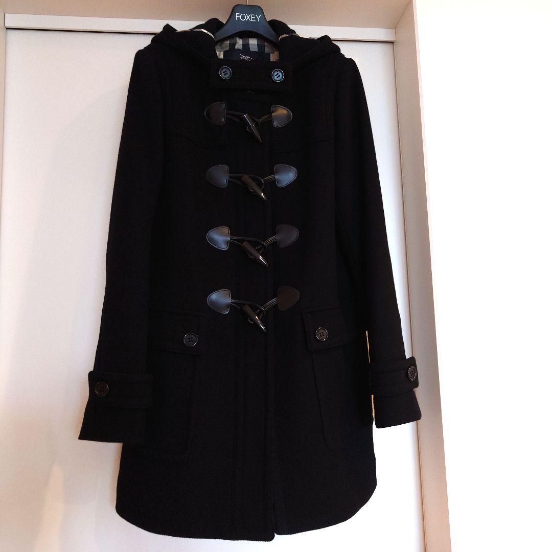 バーバリー ダッフルコート ブラック 38サイズ