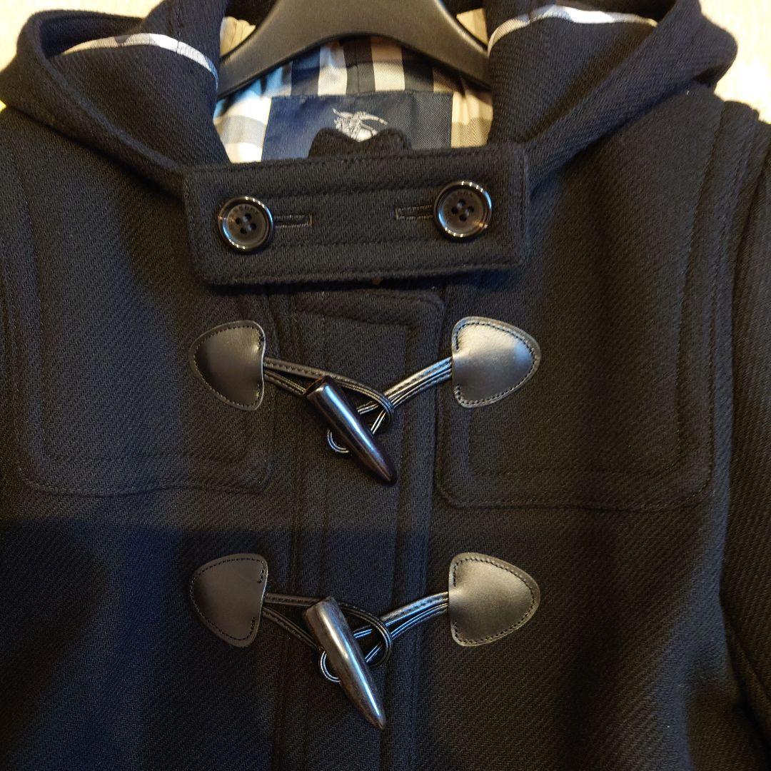 バーバリー ダッフルコート ブラック 38サイズ
