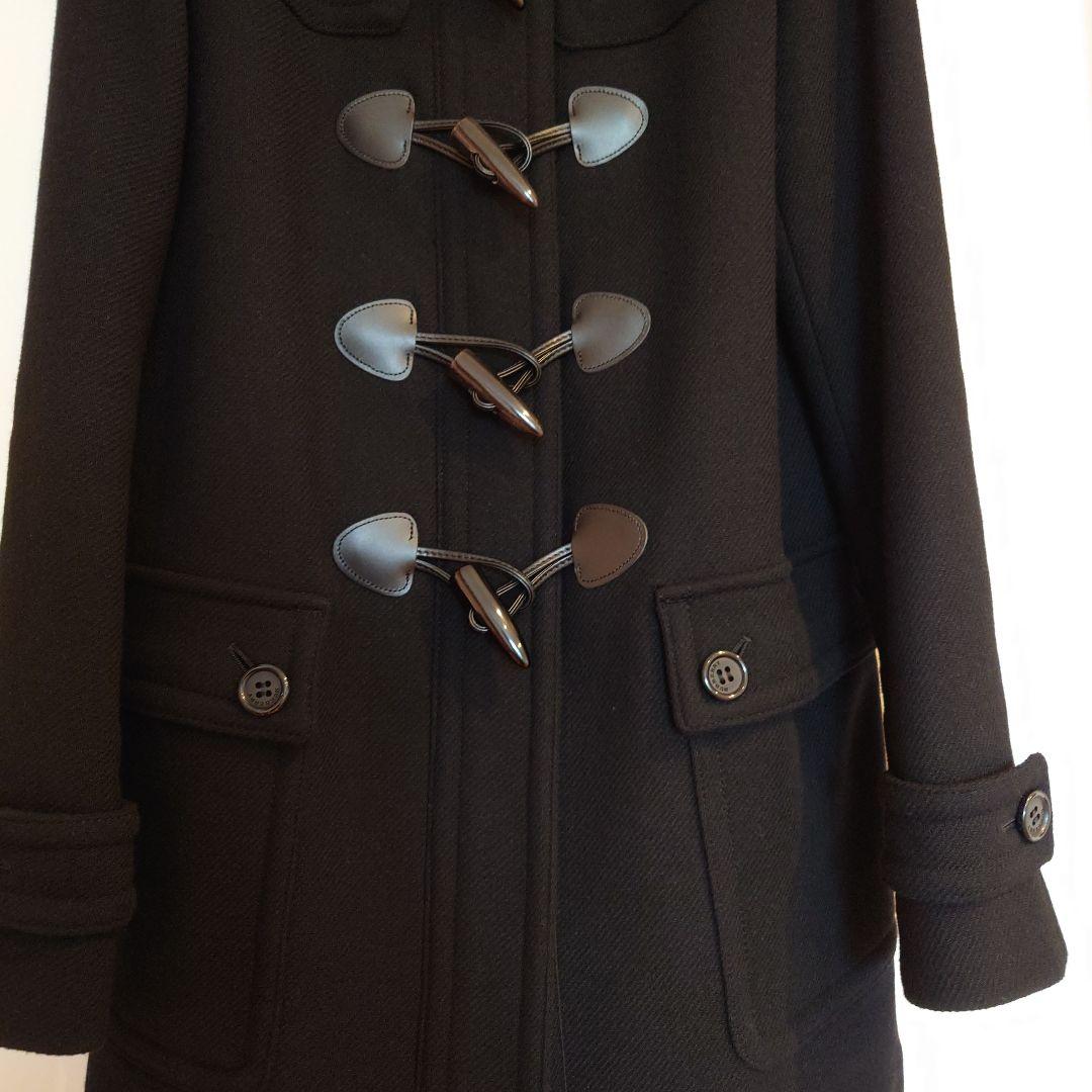 バーバリー ダッフルコート ブラック 38サイズ