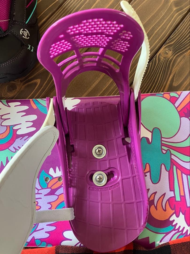 K2スノーボード 120cm ビンディング　ブーツ　袋付き　美品