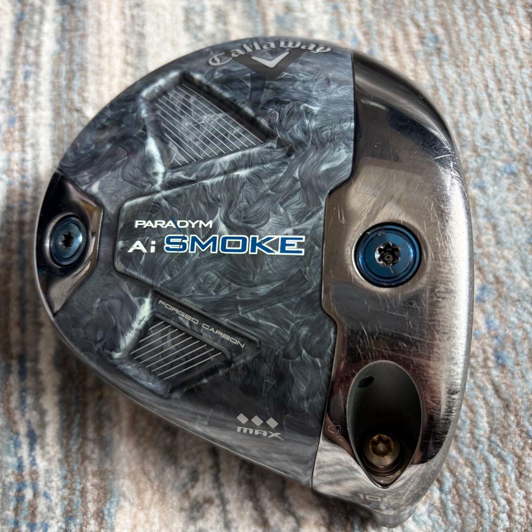 AIスモークトリプルダイヤmax 10.5度　ヘッド単品　ウエイト5個付