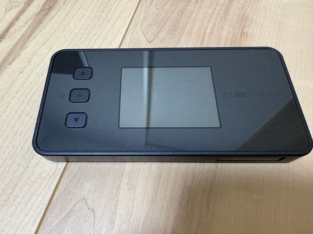 【Speed Wi-Fi 5G X12／シャドーブラック】　ルーター付き