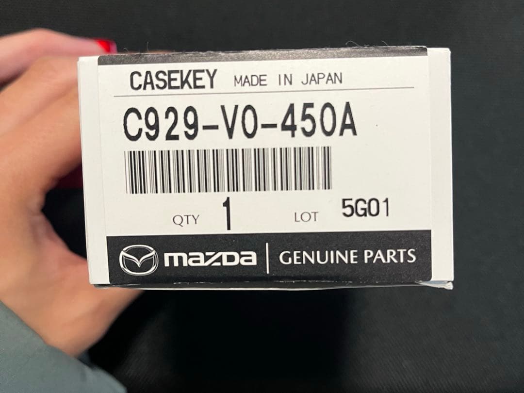 マツダ純正 セレクティブキーシェル ソウルレッドクリスタルM（正規品）