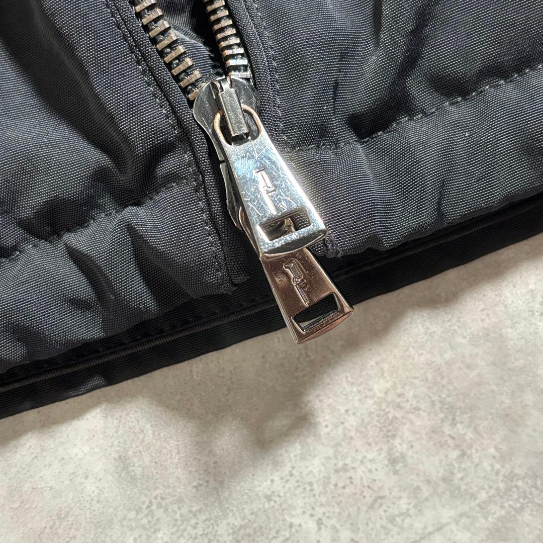 古着 00s ラルフローレン サンプル ライダース ジャケット 短丈 ブラック