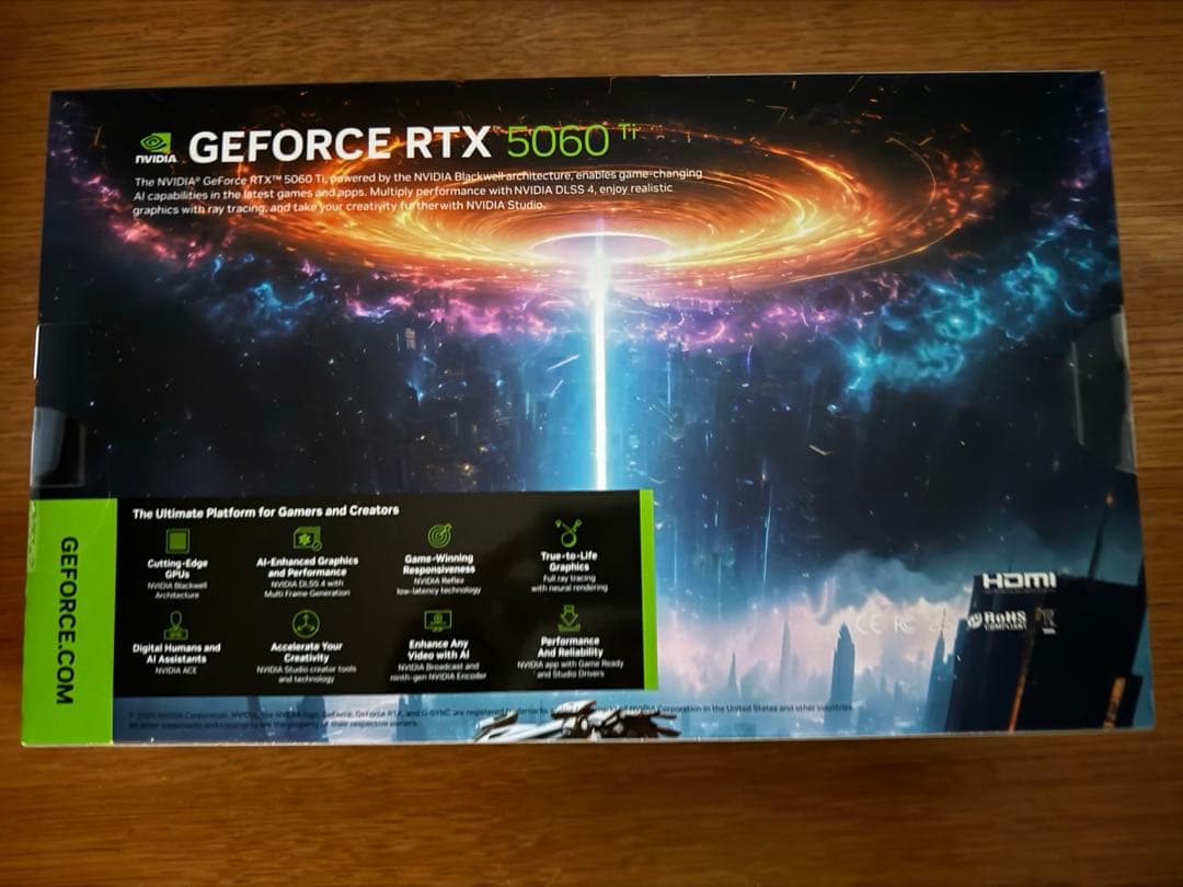 玄人志向 GALAKURO RTX 5060 Ti 16GB 新品3年保証