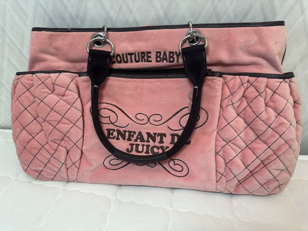 Juicy Couture ピンク マザーズバッグ　美品
