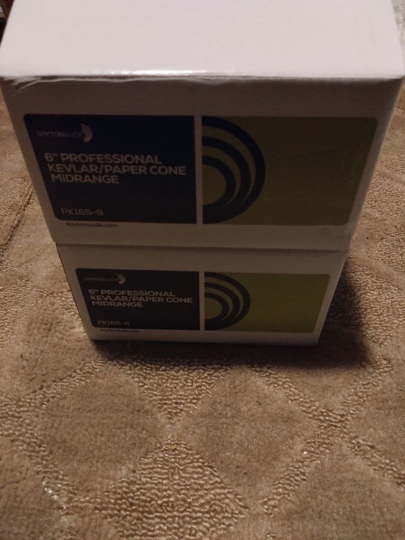 DAYTON AUDIO PK165-8 6インチ ミッドレンジ 2個セット