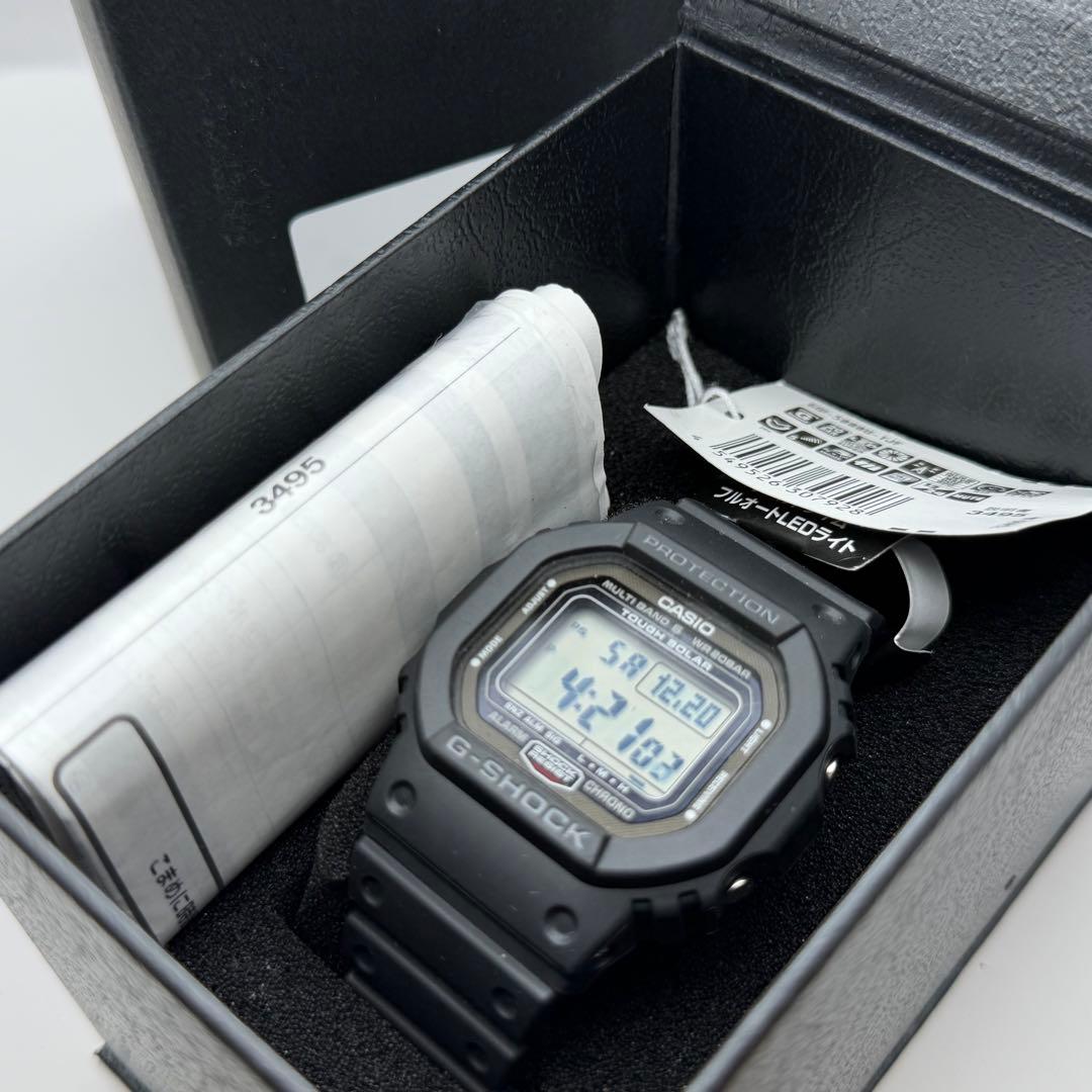 【新品未使用】カシオ　G-SHOCK GW-5000U-1JF 箱説保　スクリュ