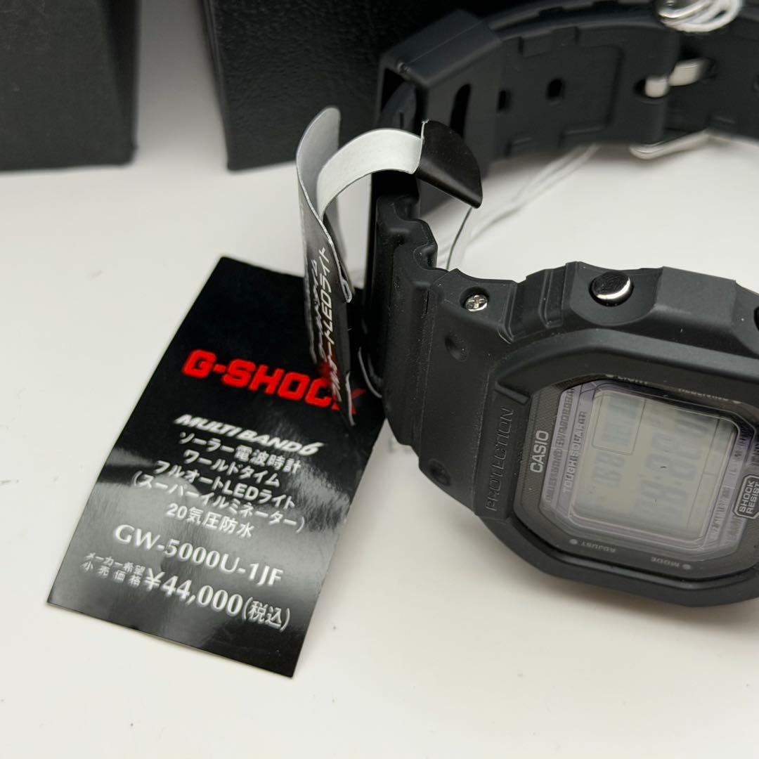 【新品未使用】カシオ　G-SHOCK GW-5000U-1JF 箱説保　スクリュ