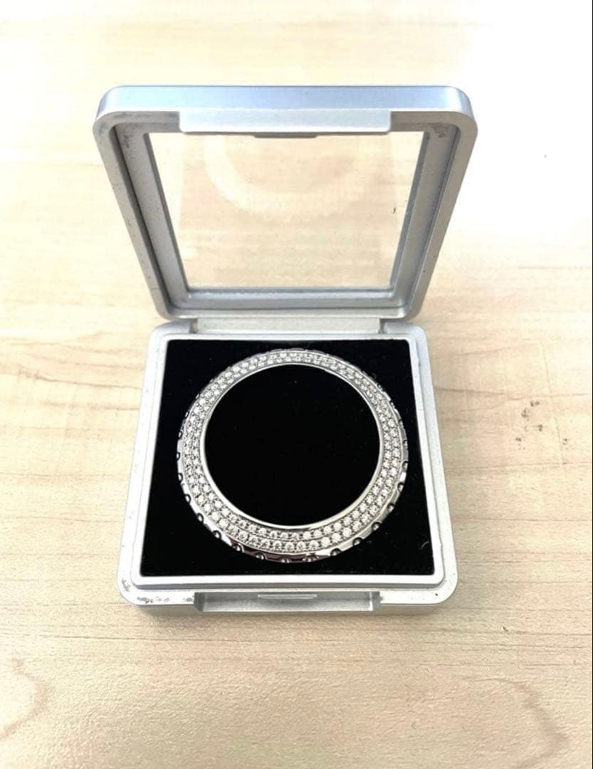 シャネルJ12 41mm用　モアサナイト社外ベゼル