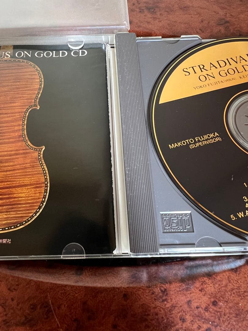 ストラディヴァリウス没後250年記念 純金CD G-G1001 クラシック