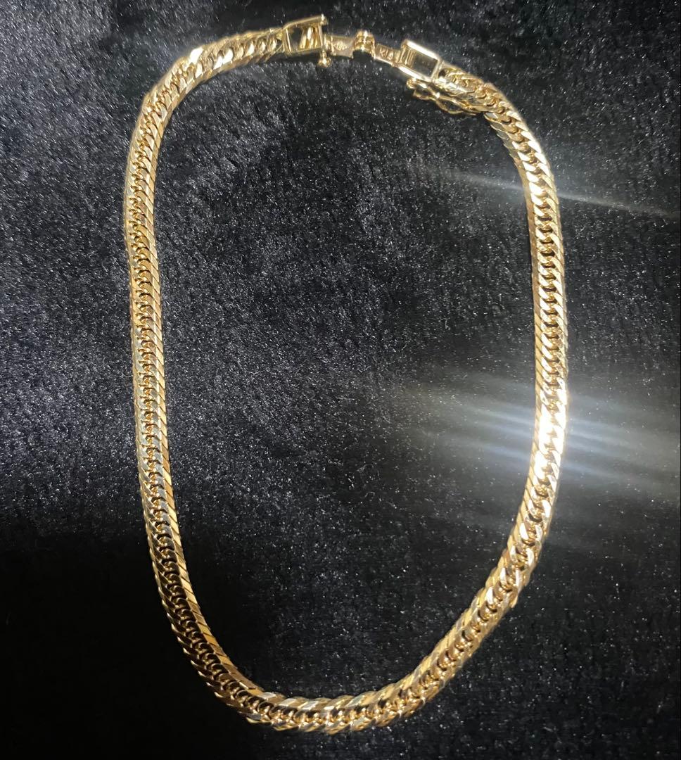 AIR K18 8面T 喜平ブレスレット/5g/18cm/3.1mm新品