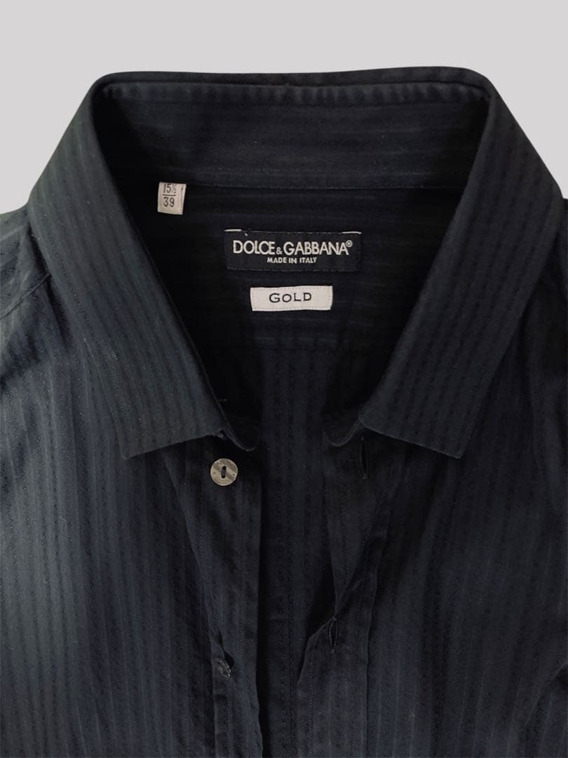 DOLCE&GABBANA ドルチェ&ガッバーナ GOLDラベル シャツ