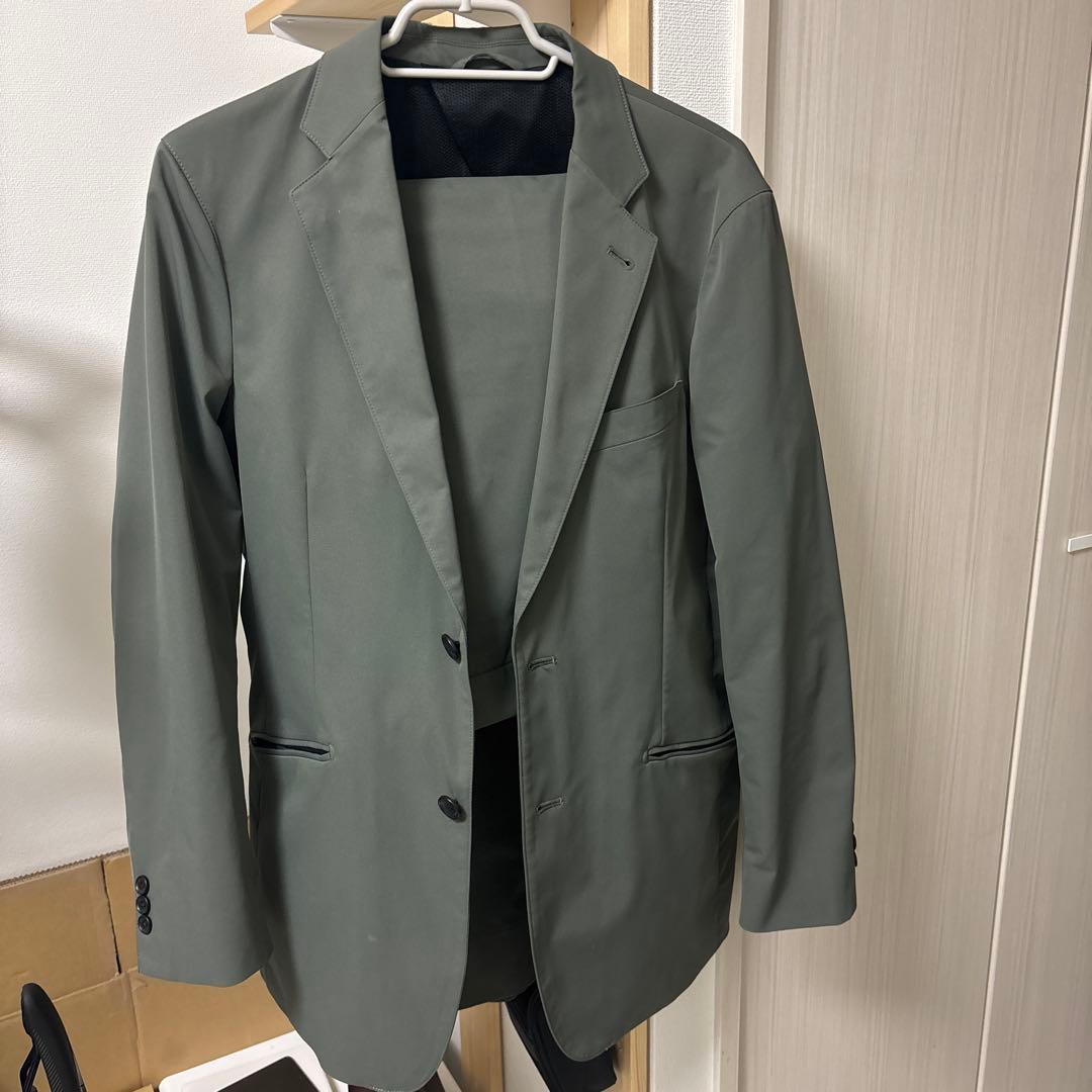 デサント descente テーラードジャケットセットアップ