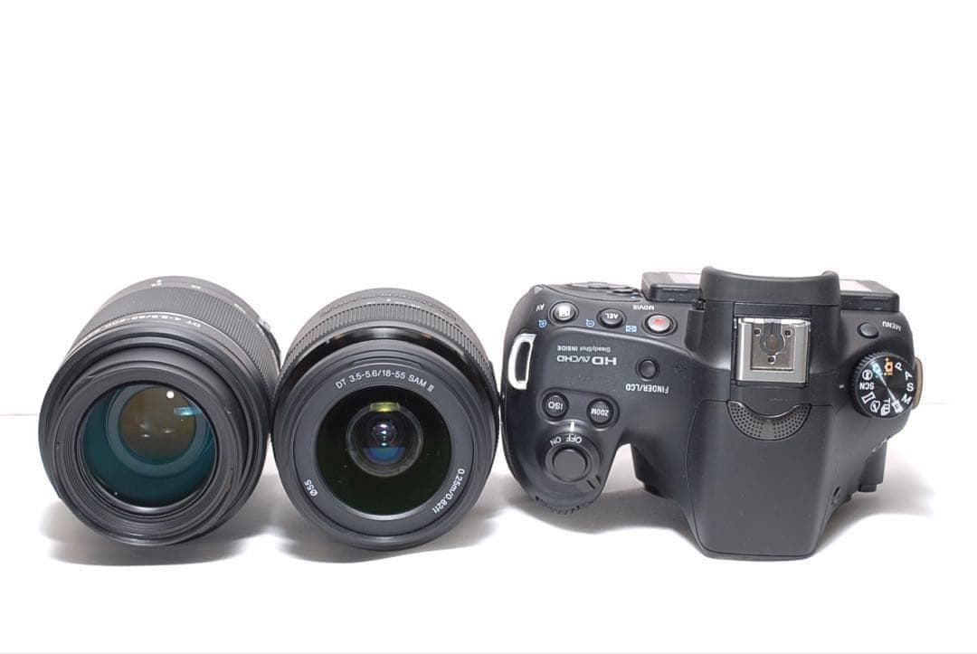 ✨美品✨SONY α58✨ダブルレンズ✨すぐに使えます✨清掃&動作確認済み✨