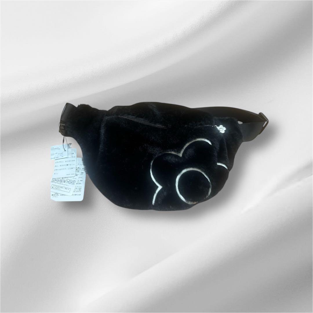 マリークワント　ウエストポーチ　ボディバック　もこもこ　ふわふわ[新品、未使用]