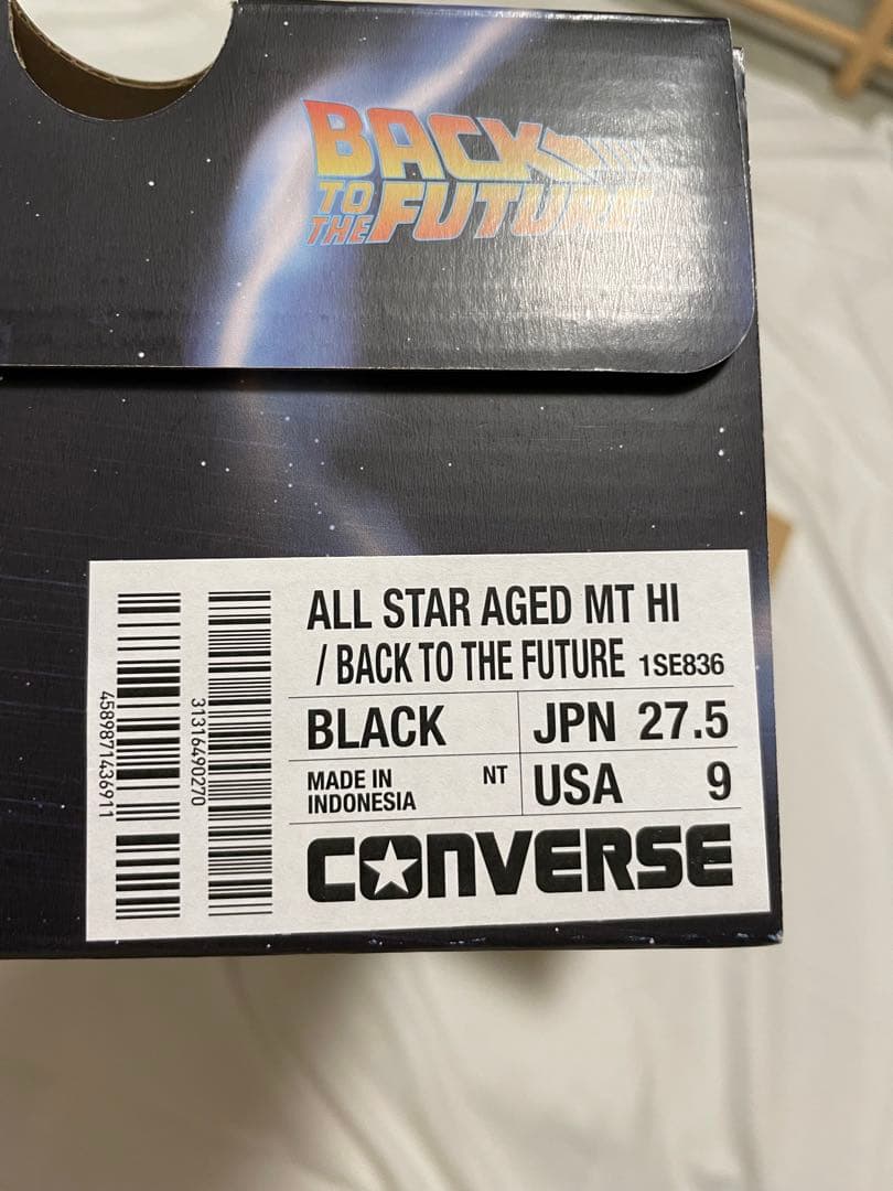 新品　コンバース AGED MT HI / BACK TO THE FUTURE