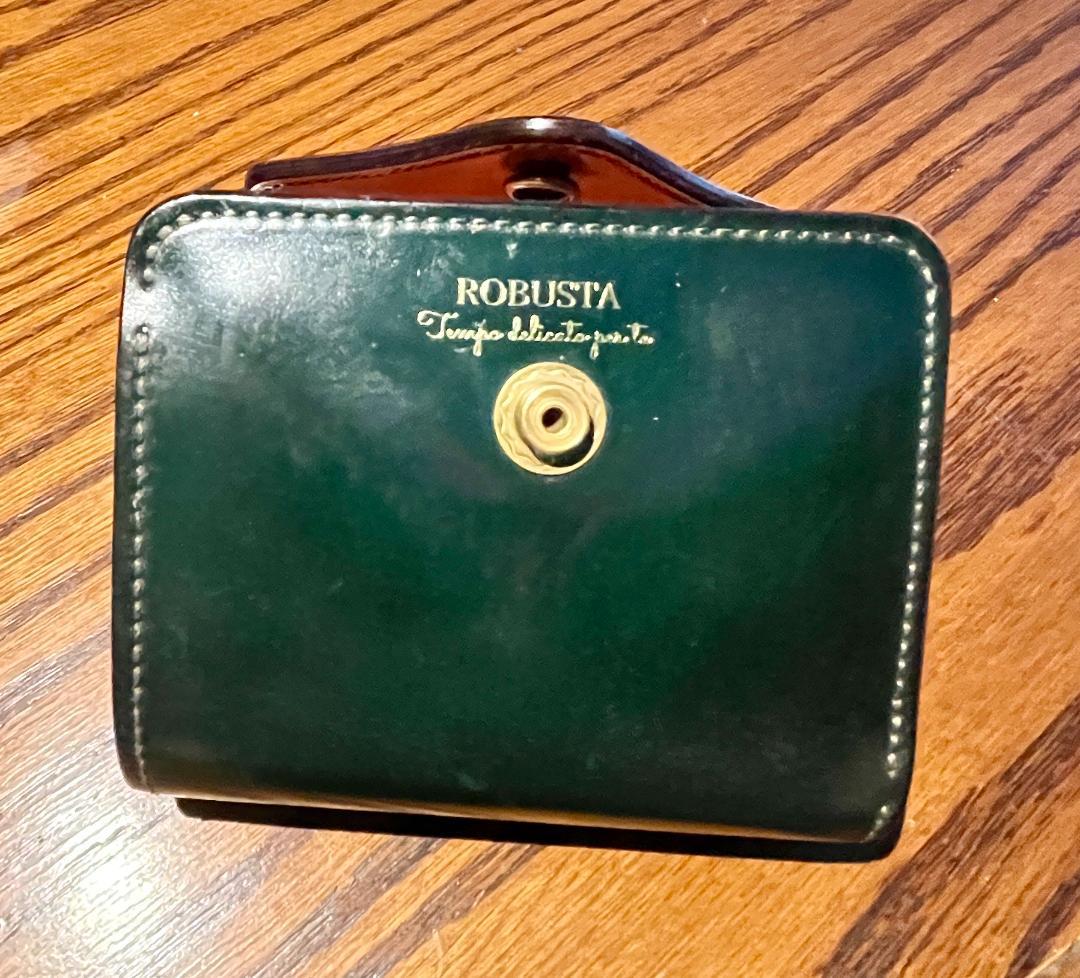 ROBUSTA ロブスタレザー ホーウィン コードバン 真鍮 財布ウォレット