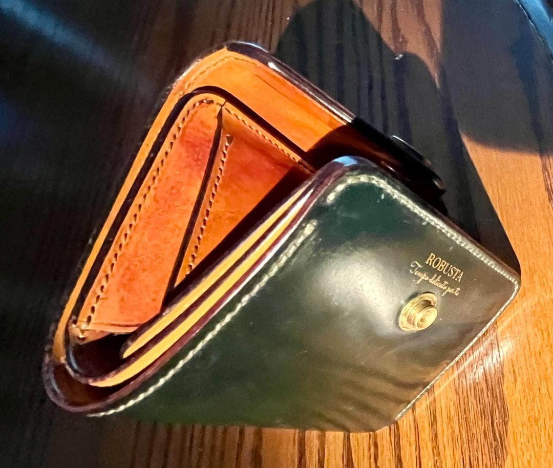 ROBUSTA ロブスタレザー ホーウィン コードバン 真鍮 財布ウォレット