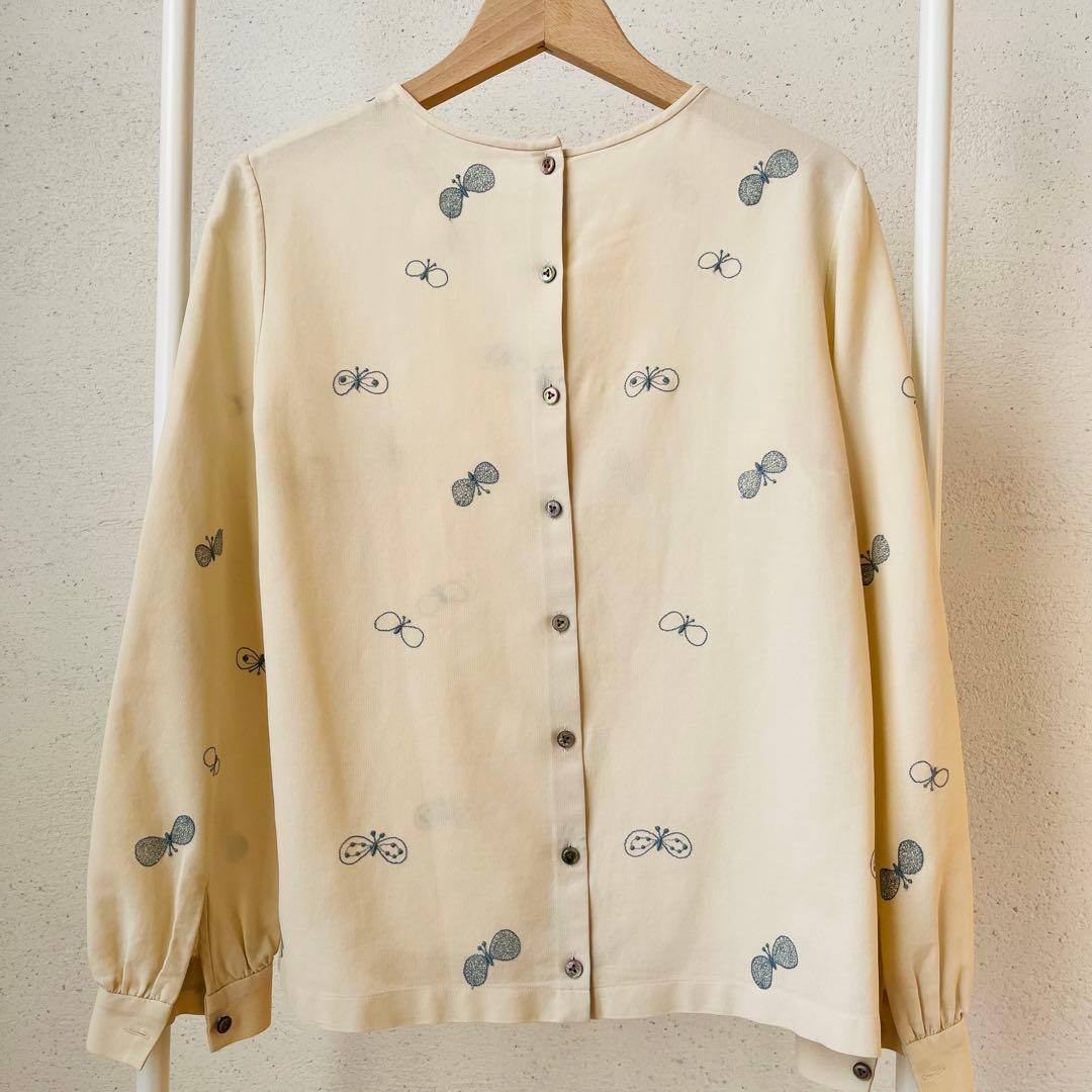 ミナペルホネン　choucho 長袖ブラウス