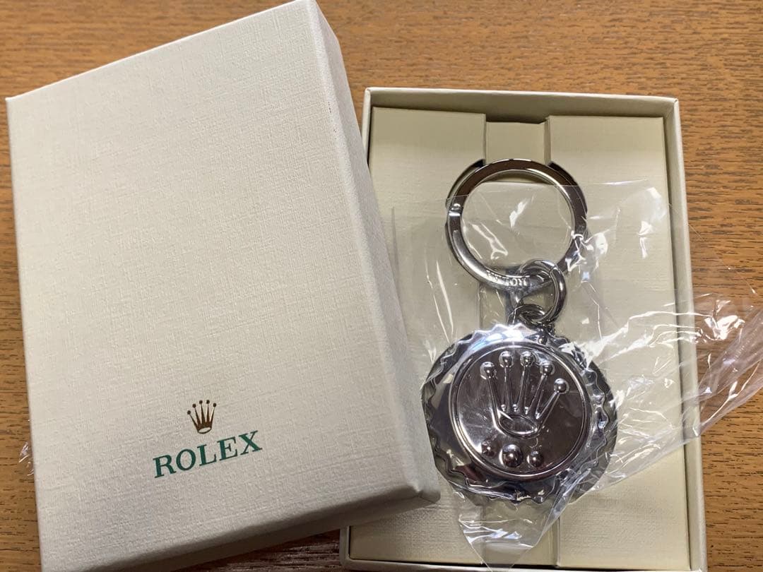 (週末までの限定価格)「新品未使用」ロレックスキーホルダー