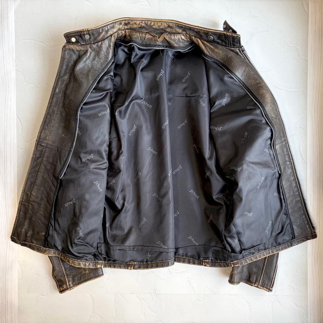 【schott】90's Single rider's jacket 641