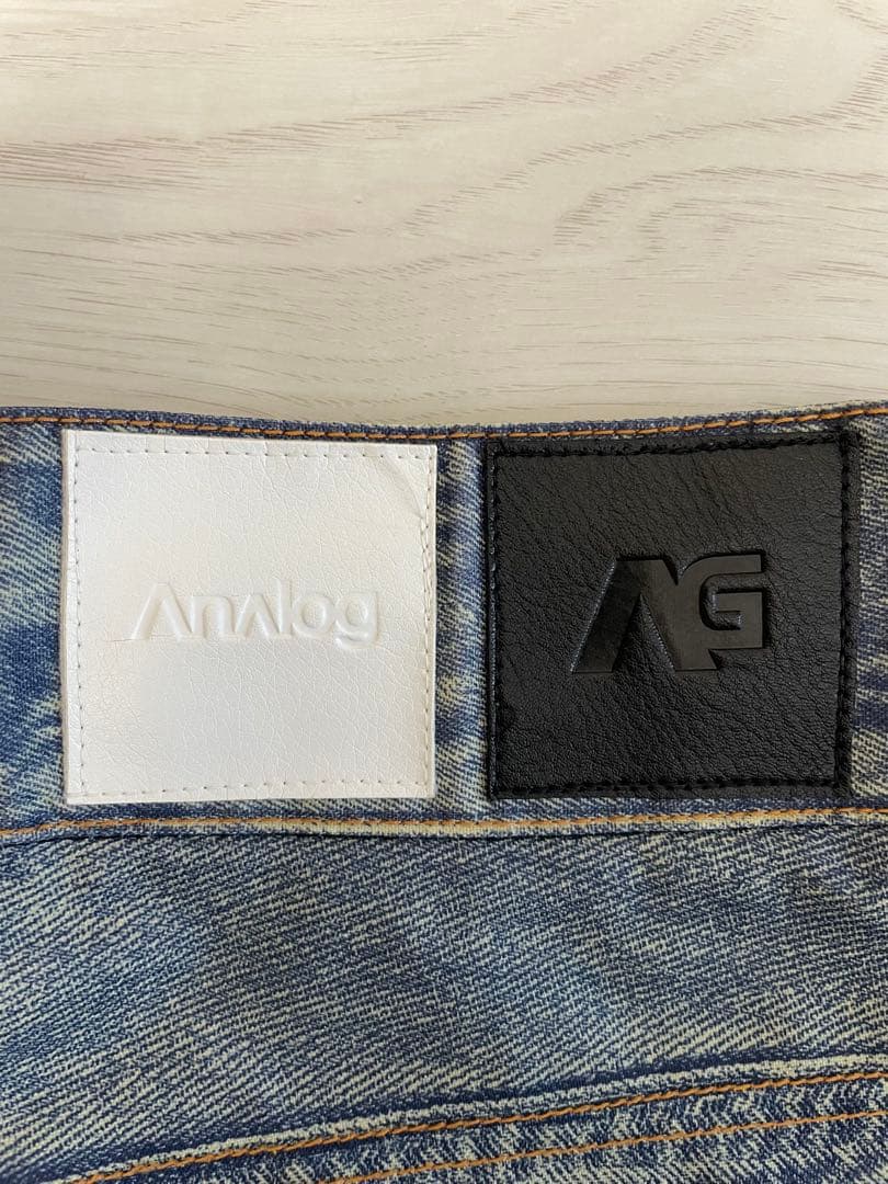 Analog アナログ スノーボード パンツ デニム風 M