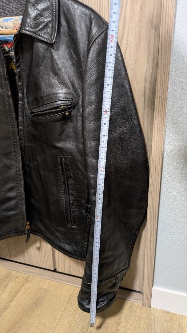 エアロレザー 革ジャン 本革 ホースハイド ステアハイド ライダース