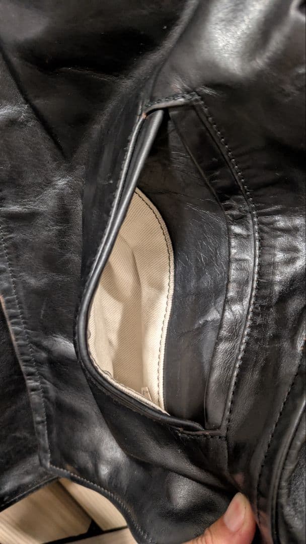 エアロレザー 革ジャン 本革 ホースハイド ステアハイド ライダース