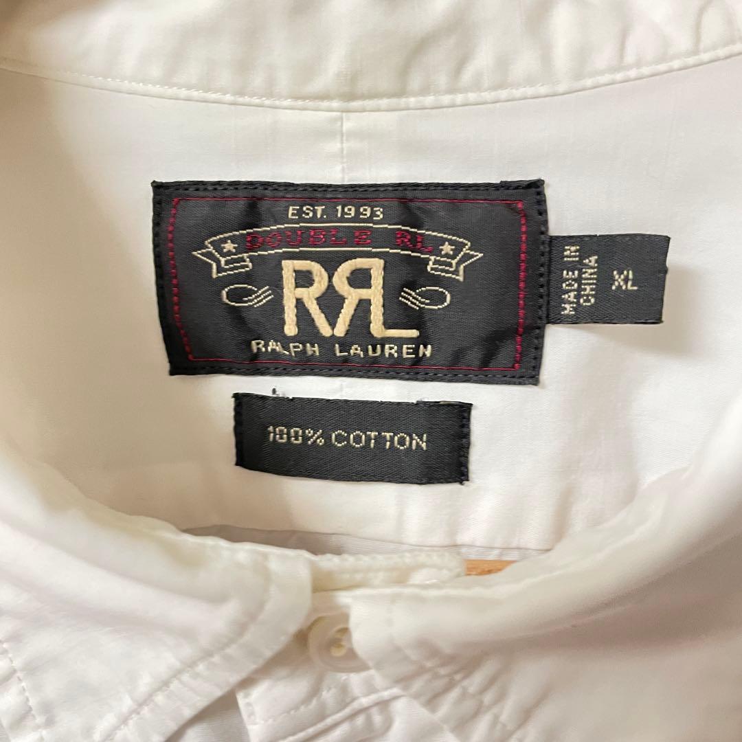 RRL Ralph Lauren 長袖シャツ100%コットン double RL