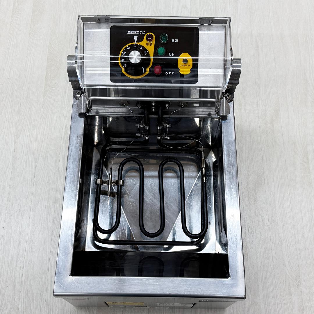 電気フライヤー MEF-5TAE マルゼン 2023年 卓上 一槽