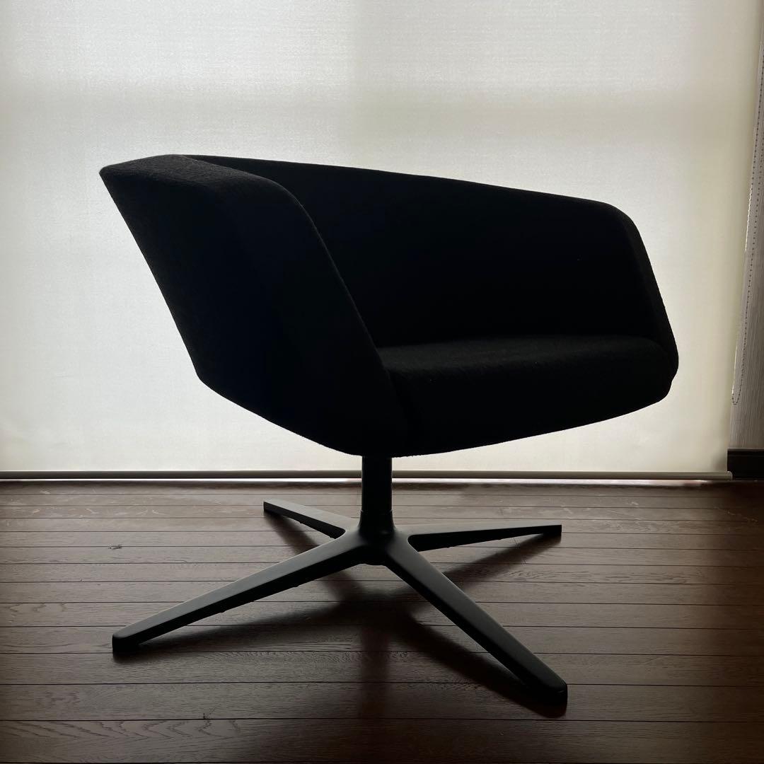 ADAL (アダル) ATIC Dino W750 アームチェア ブラック