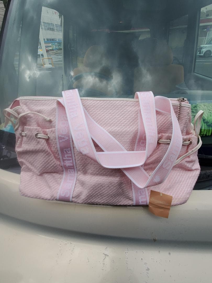 Samantha Vega ピンク ボストンバッグ