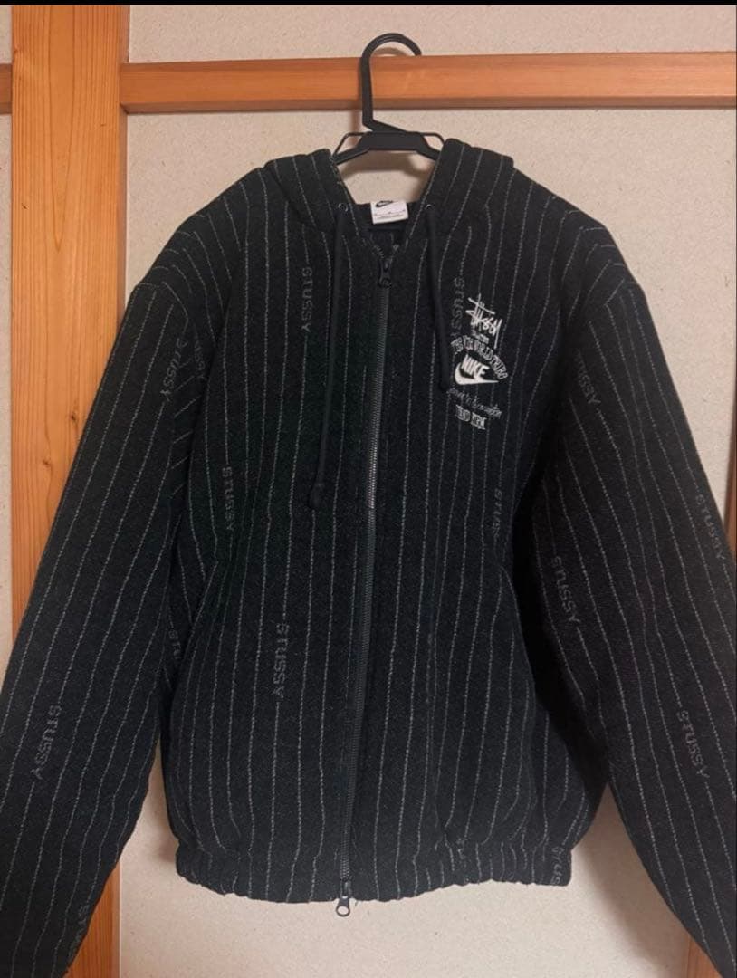 ジャケット・アウター StussyNikeStripedWoolPants WoolJacket