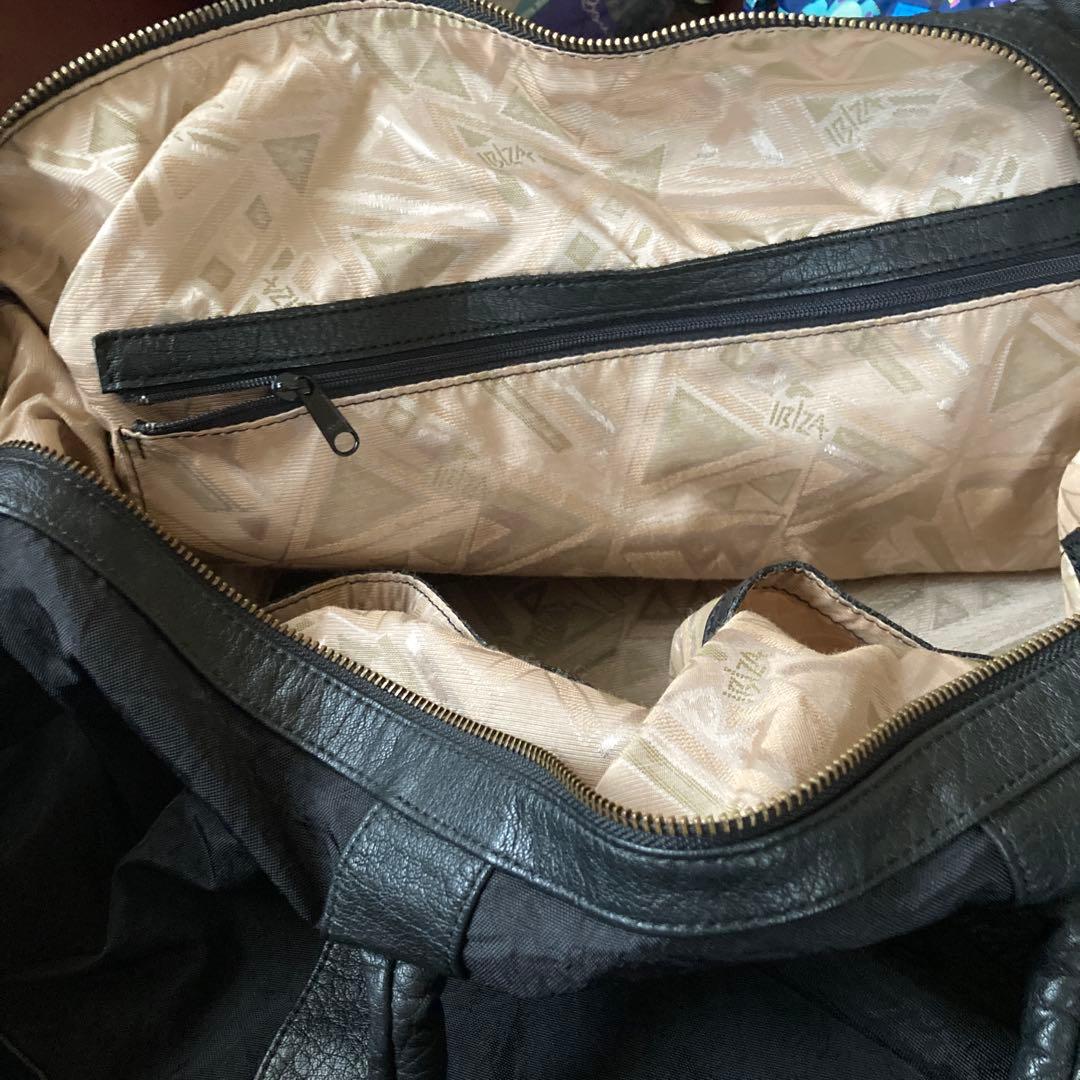 IBIZA黒 ボストンバッグ　未使用