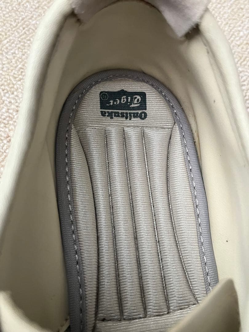 28cm 限定品 オニツカタイガー ミニ MINI コラボ スニーカー 白 緑