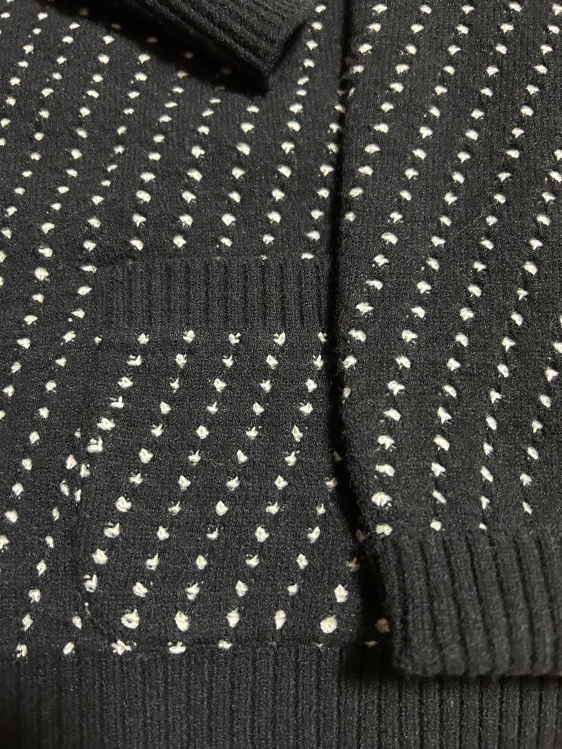 【新品同様】　マーロンエノンフィ　タイ付き　カーディガン　ニット　セーター